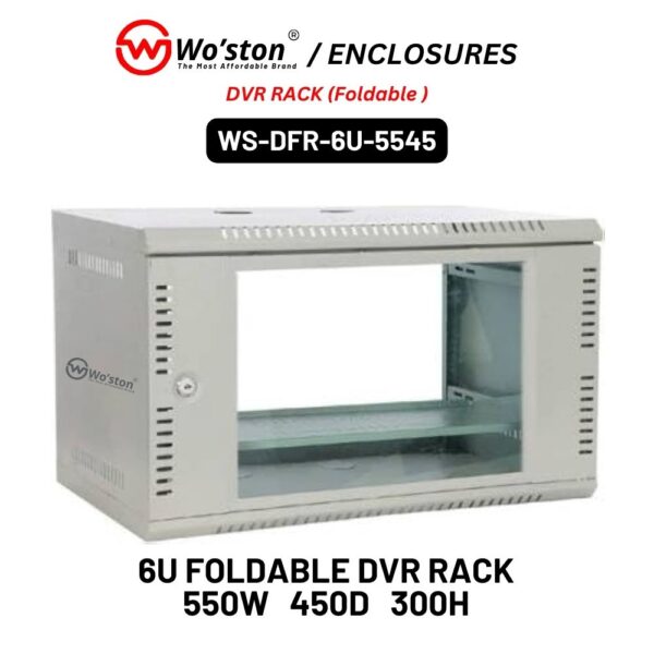 WOSTON DVR RACK FOLDABLE MODULAR (1U | 2U | 4U | 6U | 9U) - Image 5