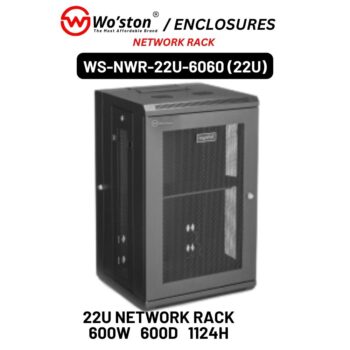 Wo'ston 22U Network Rack (WS-NWR-22U-6060)