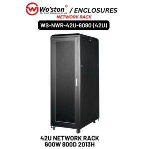 Wo'ston 42U Network Rack (WS-NWR-42U-6080)