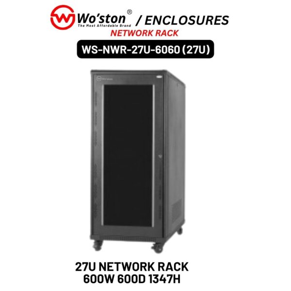 Wo'ston 27U Network Rack (WS-NWR-27U-6060)