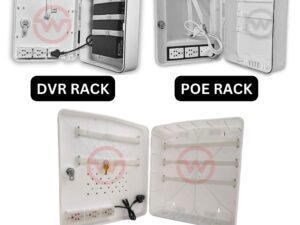 WOSTON PVC RACK JUNCTION BOX FOR DVR | NVR | POE