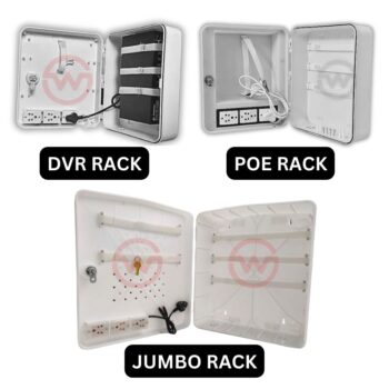 WOSTON PVC RACK JUNCTION BOX FOR DVR | NVR | POE