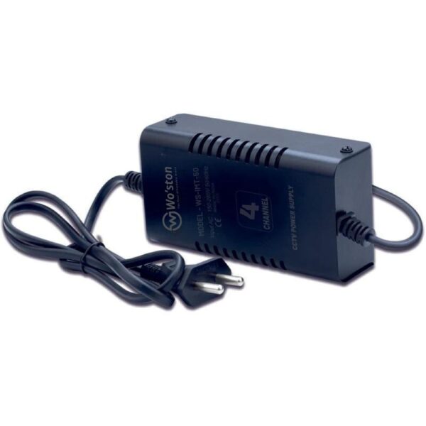 Woston CCTV SMPS 4 Channel Metal (WS-IMT-50) - Image 2