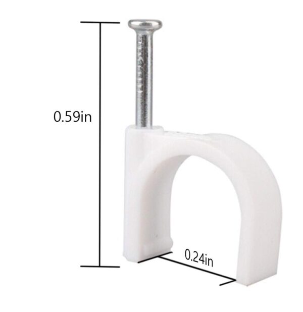 Wo'ston Cable Clips | Nail Clips | P-Clips - Image 4