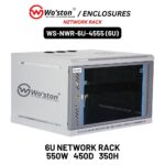 Wo'ston 6U Network Rack (WS-NWR-6U-5545)