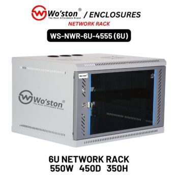 Wo'ston 6U Network Rack (WS-NWR-6U-4555)