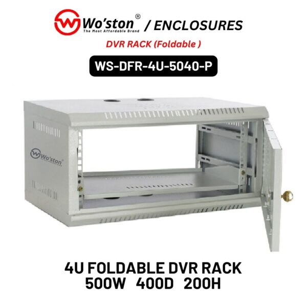 WOSTON DVR RACK FOLDABLE MODULAR (1U | 2U | 4U | 6U | 9U) - Image 4