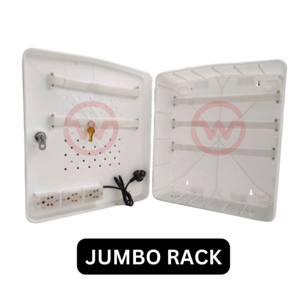WOSTON PVC RACK JUNCTION BOX FOR DVR | NVR | POE - Image 4