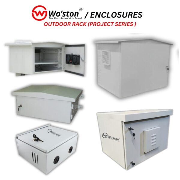 WO'STON OUTDOOR WHETHER PROOF RACKS FOR POE | DVR | NVR | EV CHARGER