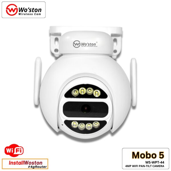 Woston Mobo5 - 4MP Smart Wi-Fi ColorOn Pan-Tilt Camera
