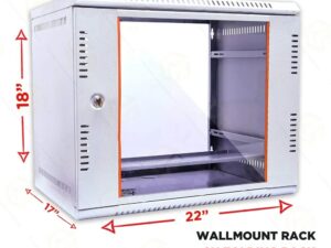 Wo'ston 9U Foldable Modular Rack (WS-DFR-9U-5040-P)