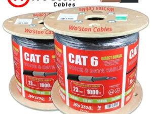 WOSTON CAT6 ARMORED OUTDOOR CABLE (WS-CATS-OAS-305 PLATINUM)