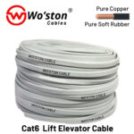 WOSTON CAT6 LIFT CABLE FOR CCTV CAMERA (WS-CATS-FEC-100 (ELEGANT)