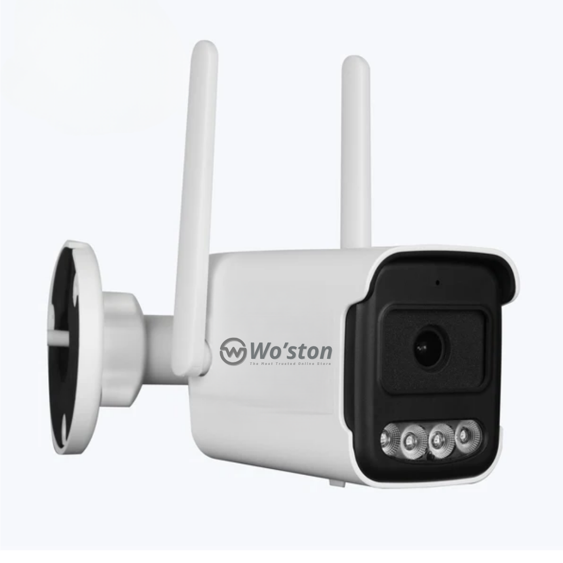 Woston WIFI 4MP METAL BULLET MOBO SERIES CAMERA IP 4ARRAY/20MTR. OUTDOOR COLOR-ON WS-WBC-43P (MOBO - 4) 3 woston mobo 4 ws-wbc-43p 2