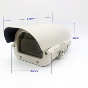 6 Inch CCTV Camera HOUSING for Bullet Camera, Metal Lock Outdoor Waterproof, WS-CH6-BS