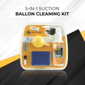 Lapcare Cleaning Kit 5 in 1 - Cloth, Suction Pump, Liquid, Brush