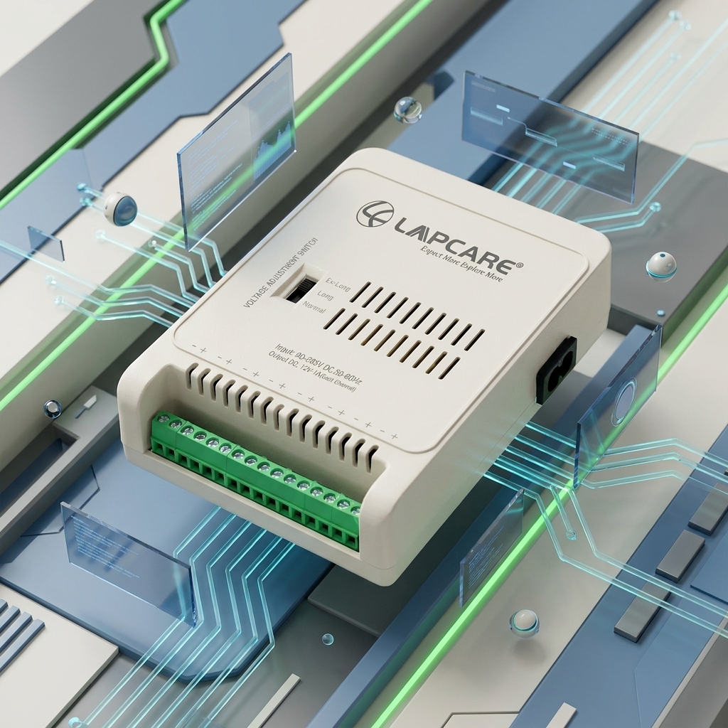Lapcare 8 Channel CCTV SMPS Fiber Body Power Supply LPSCC8C01 3 Lapcare smps 8ch plastic LPSCC8C01 (2)