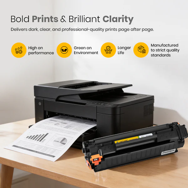 Lapcare Toner Cartridge compatible for -925 HP P1002/1003/1004/1005/1006/1009/P1505 / CANON LBP6000/6018/LBP3010,LBP3100/LBP3250 3 Lapcare toner cartridge 925 4