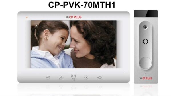 CP Plus CP-PVK-70MTH1 7 inch 800x480p Single Way Plastic Wireless Video Door Phone
