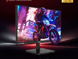 Nano Strike 27F10C 27 Inch LED Monitor, QHD (2560x1440), 75Hz, 1ms Response Time, Eye-Care Technology, Slim Bezel Design, HDMI & DisplayPort, Ideal for Gaming & Professional Use