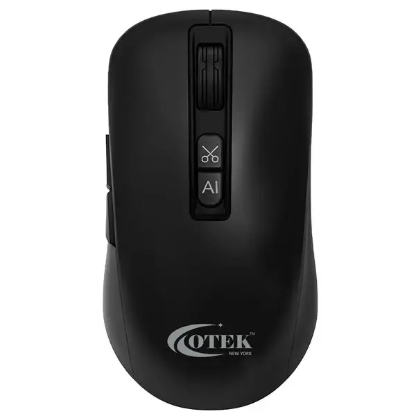 OTEK BM09 Smart AI Mouse Voice & Text Translation, Voice Recognition & Typing, OCR Screenshot, 100 Languages, AI PPT Creation, AI Excel, Adjustable DPI, Windows & MacOS, Multi-Connectivity (Black) - Image 2