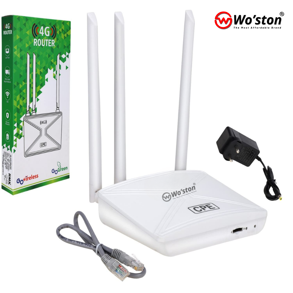 Woston WT-LK505 4G/5G WiFi Router (Net On) | SIM Based Wireless Router with High-Speed Internet Connectivity 4 Woston Router wt-lk-505