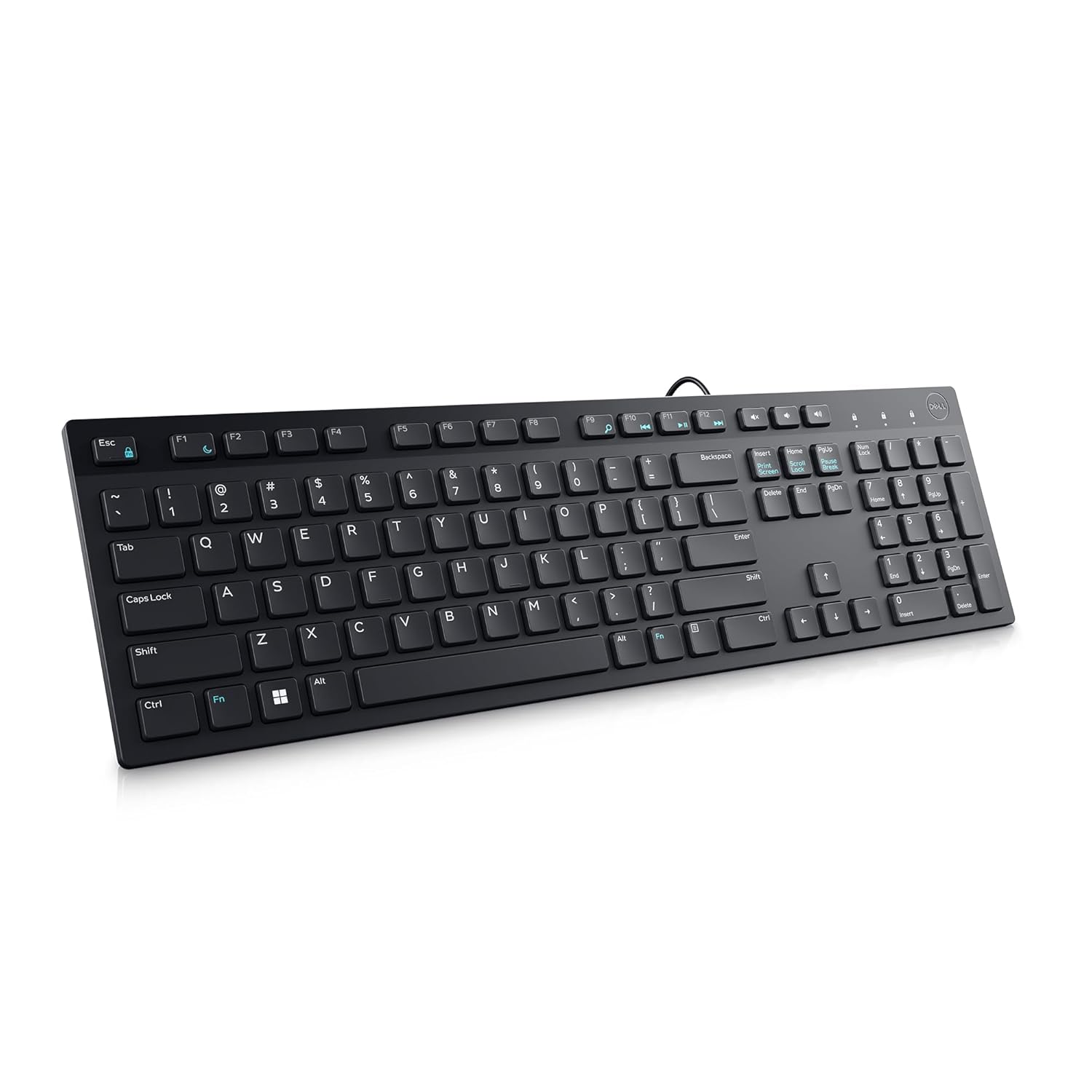 Dell Wired Multimedia Keyboard USB Full Size Spill Resistant KB216 1 Dell kb216 keyboard