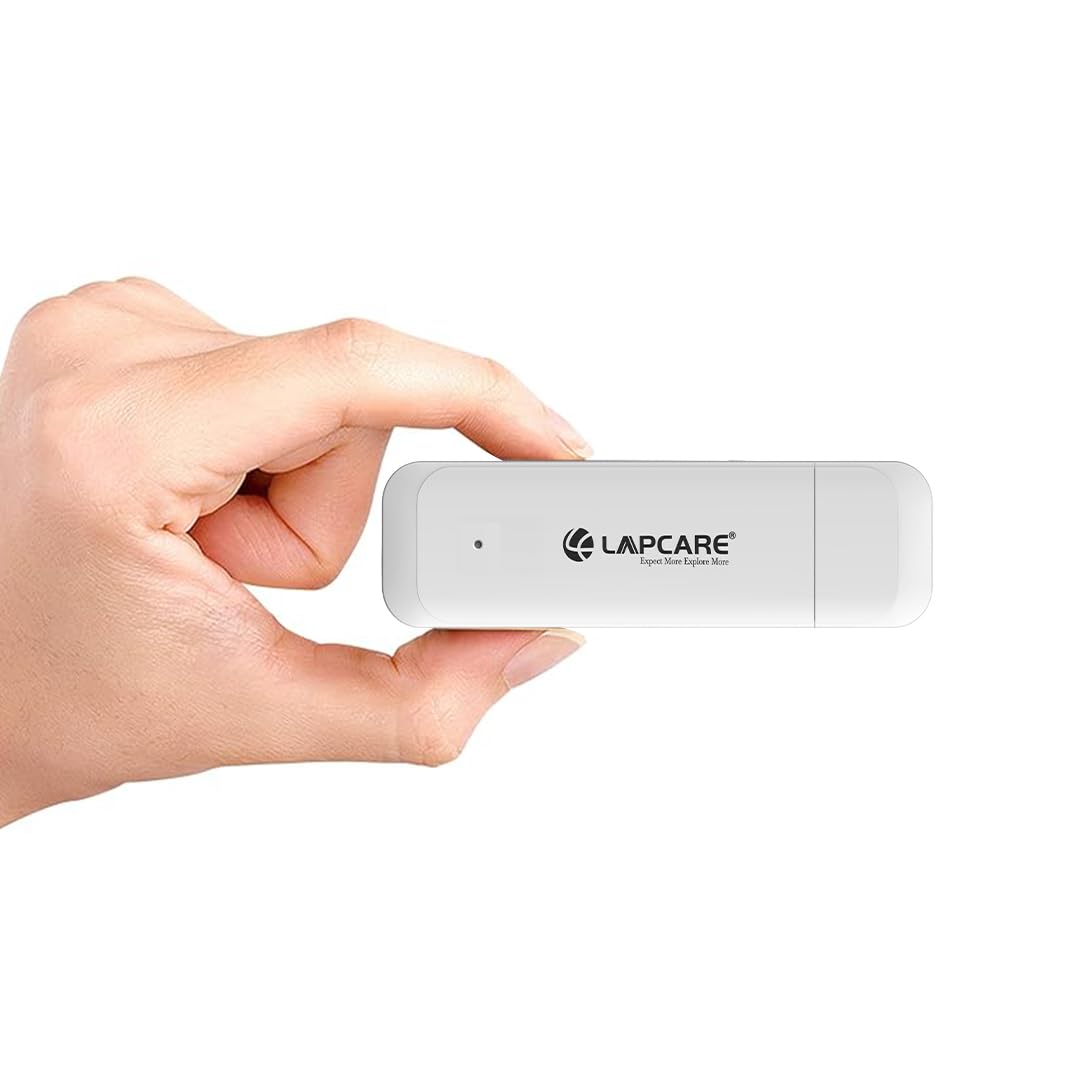 Lapcare LDF72 USB 4G WiFi Dongle | Portable 4G LTE USB Hotspot with SIM Card Support 1 Lapcare 4g Dongle ldf72