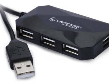 Lapcare USB 2.0 4 port hub lhb-018