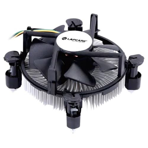 Lapcare Venus LCF-999 CPU Cooling Fan | High-Performance Processor Cooler with 90mm Fan & Thermal Compound 1 Lapcare Venus lcf 999 3 pin