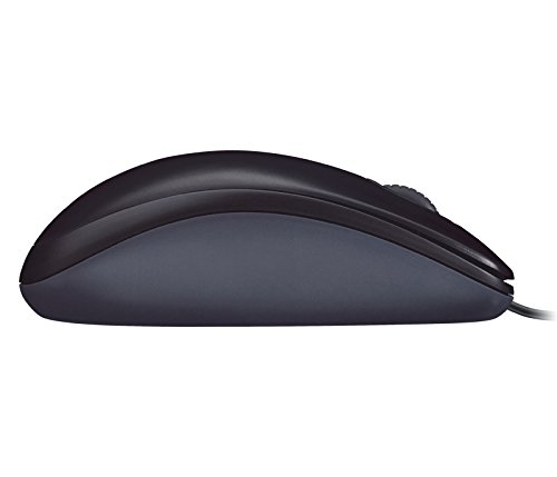 Logitech USB Wired Optical Mouse 1000 DPI Ambidextrous M90 2 Logitech Mouse m90 3