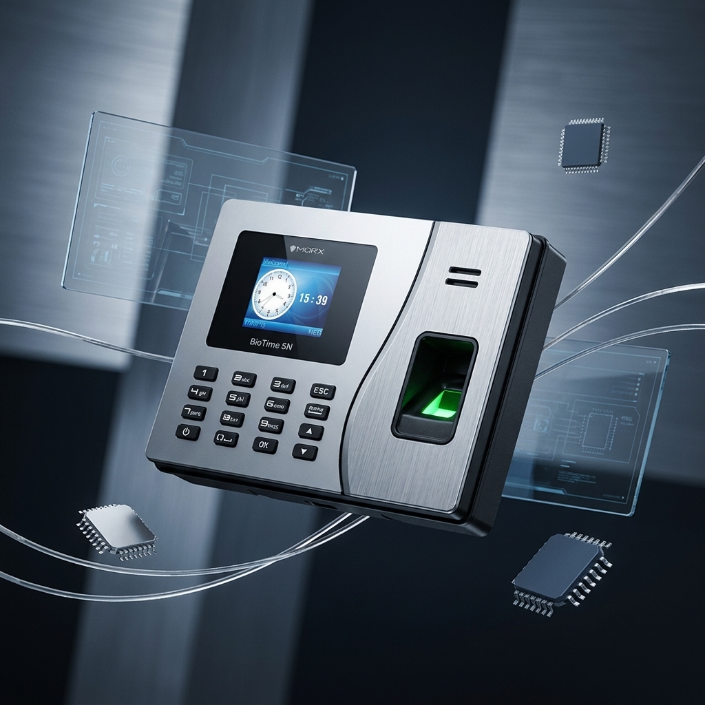 BioTime 5N Biometric Time Attendance & Access Control Device with Fingerprint, RFID, PIN & Battery Backup 4 MORN Mantra Biotime and Attdance machine MSD5n (2)