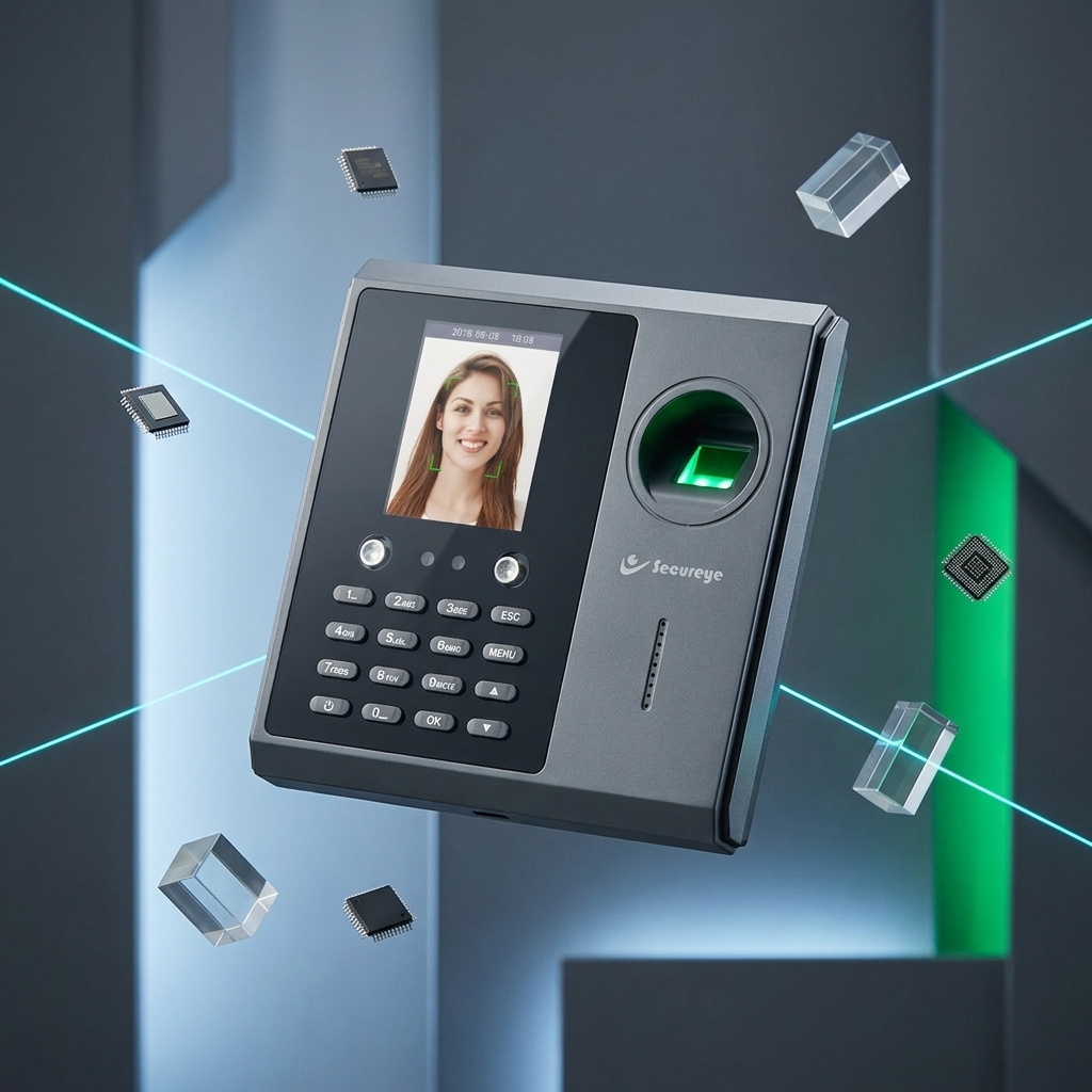 Secureye Face Fingerprint Time Attendance Device with LAN & Battery Backup S-FB3K(P) 4 Secureye face and fingerprint attadance deviceS-FB3K(P) (2)