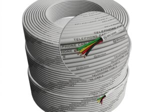 Telephone cable gray indoor 300 (4)