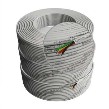 Telephone cable gray indoor 300 (4)