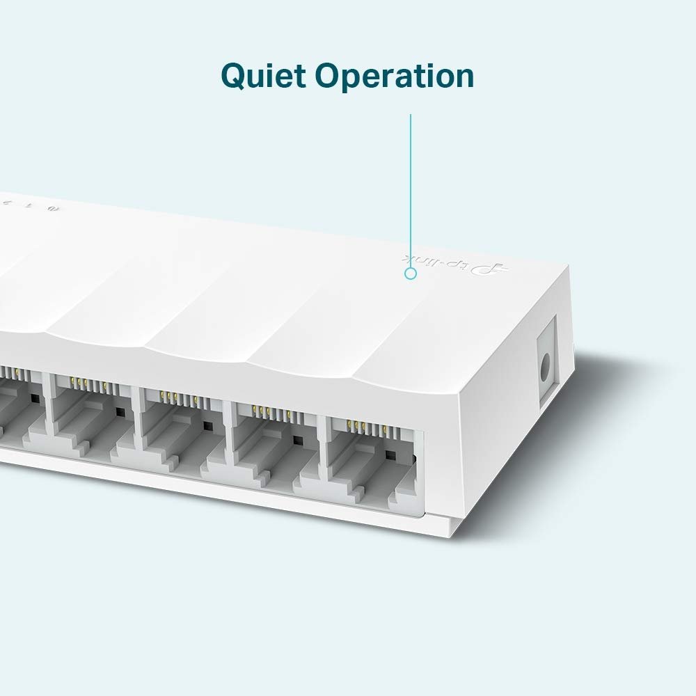 TP-Link LS1008 8-Port Fast Ethernet Unmanaged Desktop Switch | Plug & Play Network Hub 2 Tp-Link LS1008 8 port ethernet switch 3