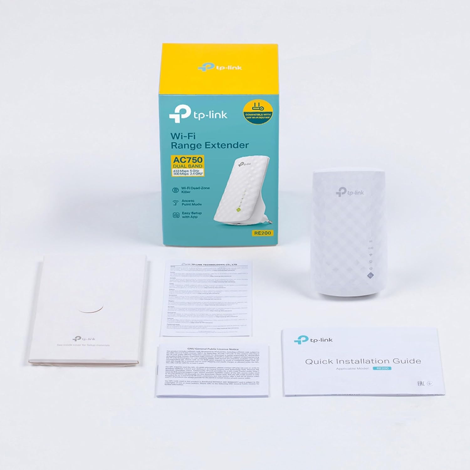 TP-Link RE200 AC750 Dual Band WiFi Range Extender 750Mbps Wireless Repeater Access Point 2 Tp Link range Extender Dual Band AC750 5