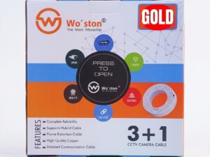 Woston CCTV Cable Gold