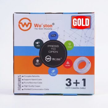 Woston CCTV Cable Gold