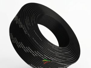 Woston Telephone cable 100m black (1)