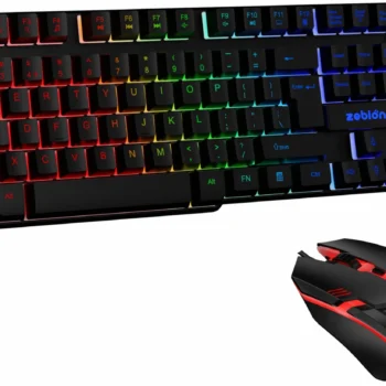 Zebion Gaming keyboard mouse mobo sensei