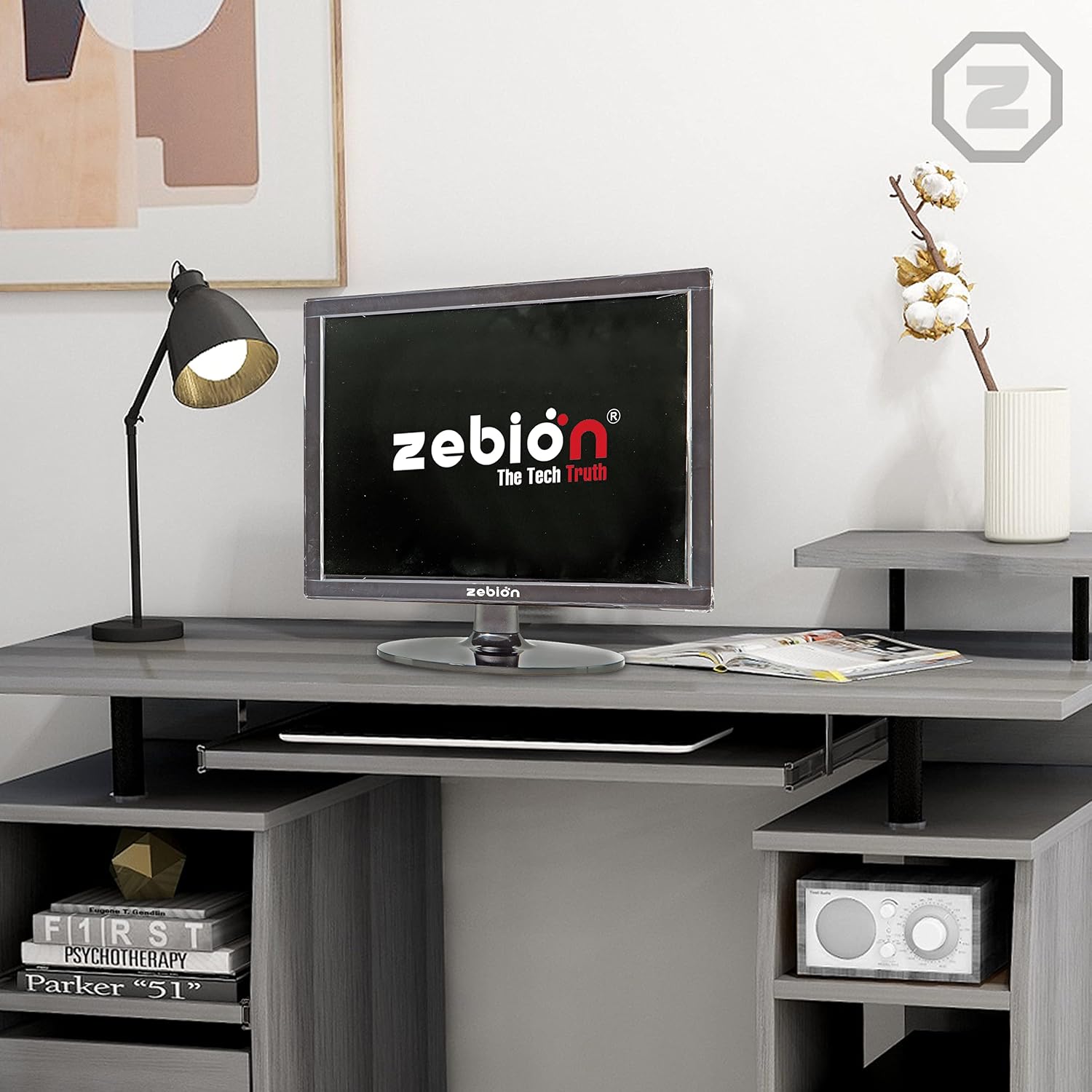 Zebion 15 Inch HD LED Monitor HDMI VGA Wall Mountable 15HD 4 Zebion Monitor 15 inch LED HDMI 1