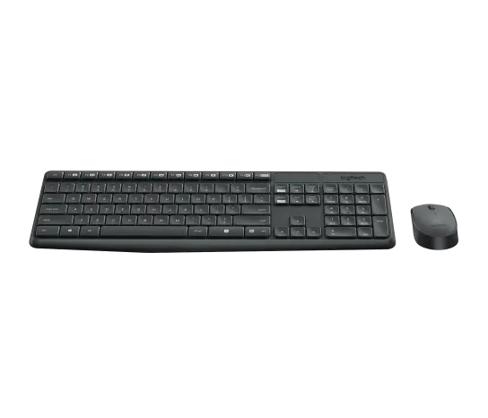 Logitech Wireless Keyboard and Mouse Combo Full Size USB Receiver MK235 4 logitech mk235 3