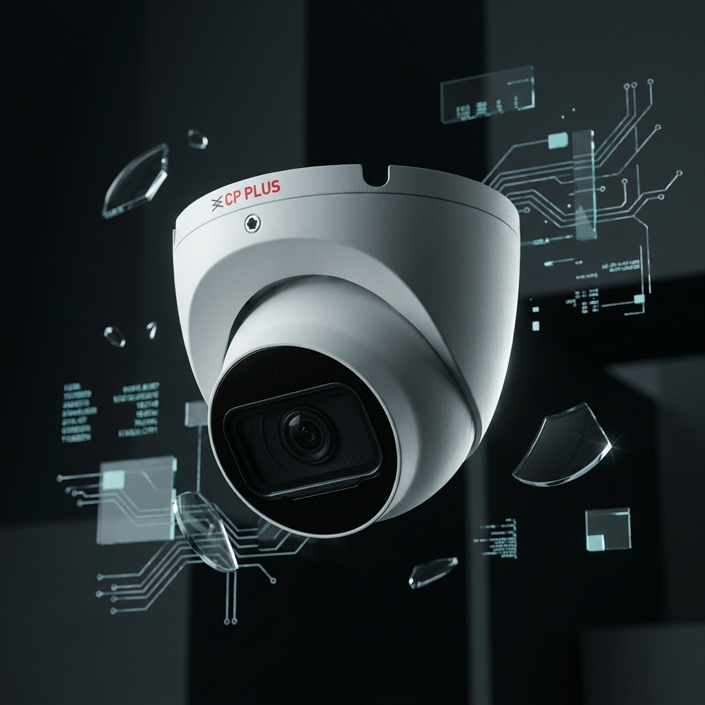 CP Plus 5MP IP Pro Dome Camera with Built In Mic 2.8mm Lens UNC-DA51L3C-0280 2 CP 5MP IP Pro Dome Camera CP-UNC-DA51L3C-0280 (2)