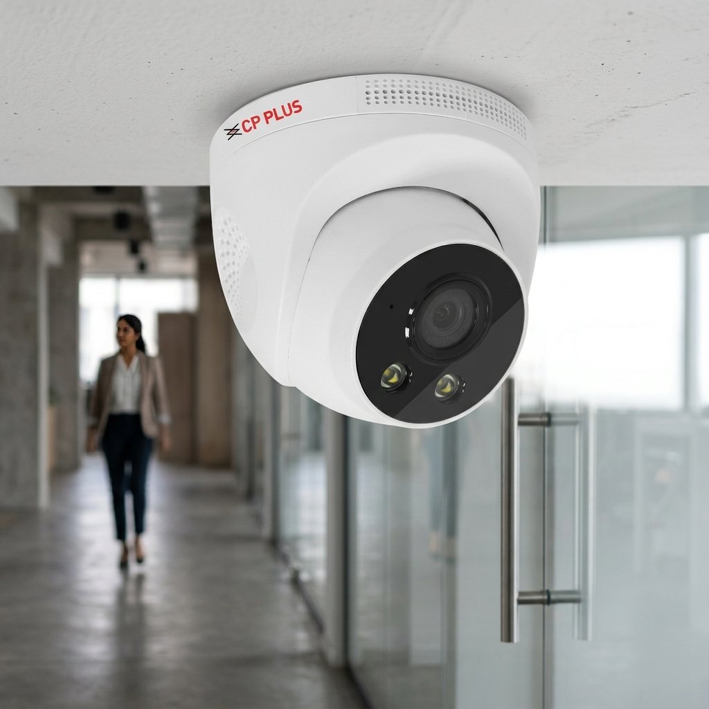 CP PLUS EZ-M32T 3MP 4G Security Camera with SIM Support, H.265, IR Night Vision & Google Home 2 CP Plus 4g Dome Camera ez-m32T (4)