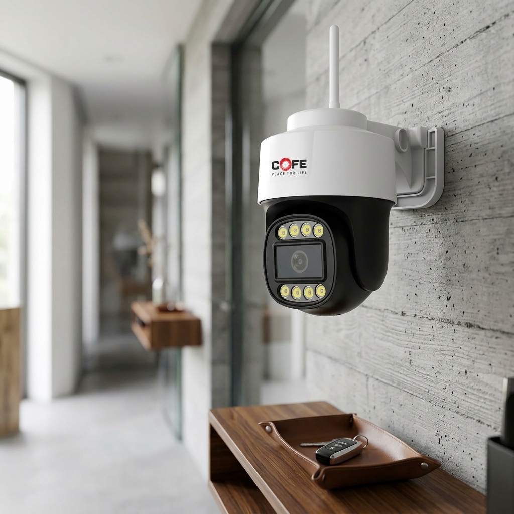 COFE 4G Security Camera Connectivity for Indoor & Outdoor Surveillance CF-4G-PTC01 3 Cofe pan tilt camera 4g CF-4G-PC01 (4)