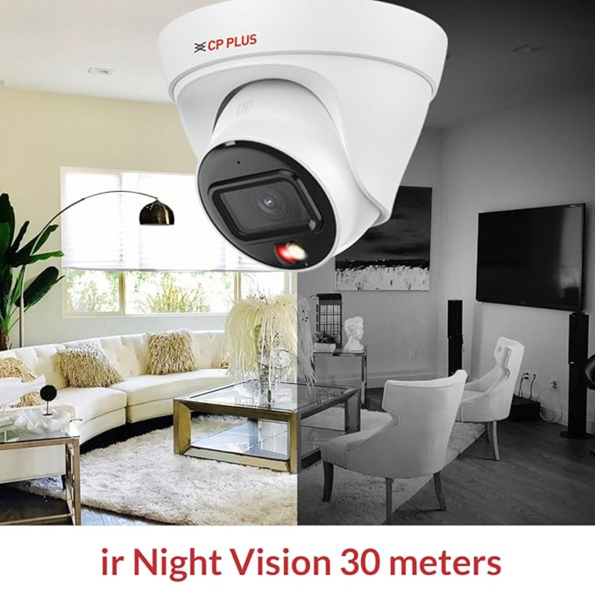 CP Plus 4MP IP Dome Camera with Built-in Mic PoE CP-UNC-DA41L2C-GP-0360 3 Cp Plus Dome Camera color CP-UNC-DA41L3C-D-LQ 1
