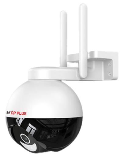 CP Plus 4MP Full Color WiFi PT Camera with Google Home Support CP-Z43Q 2 Cp Plus Wifi PT Camera color z43q