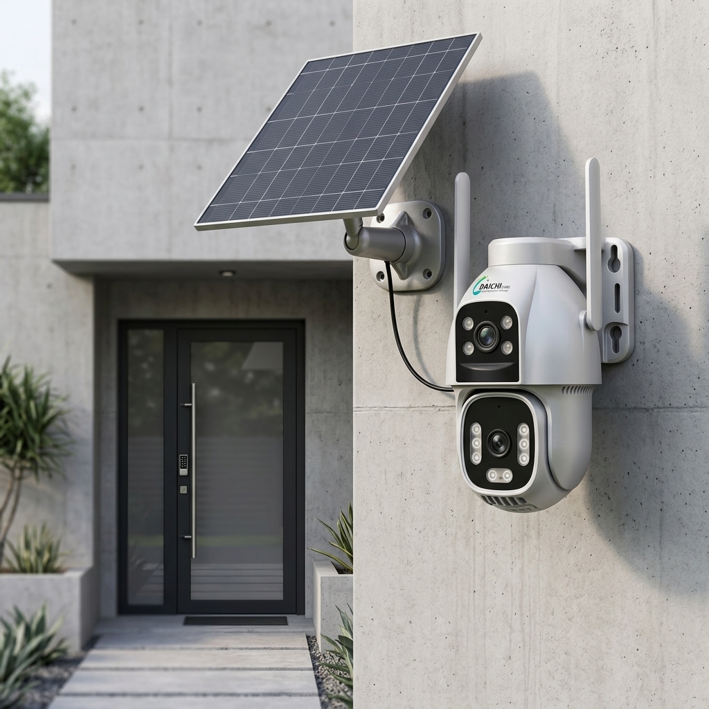 DAICHI 3+3MP Dual Lens 4G Solar PTZ Security Camera with SIM Support, Motion Tracking & 12000mAh Battery -DIBSP34GC DIBSP34GC 2 Daichi 4g Solar PTZ Camera d2bsp34gc (4)