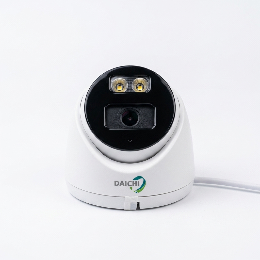 DAICHI 2MP HD Color Audio Dome CCTV Camera with Built-in Mic, 2.8mm Lens & 20m Night Vision (DID2HDAC) 1 Daichi Dome camera DID2HDAC new (1)